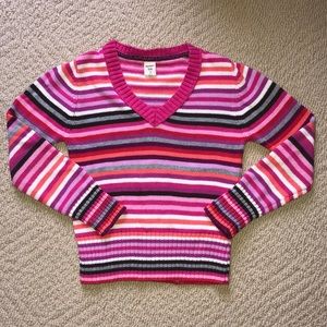 Old Navy Multicolor Knit Sweater Small 6-7